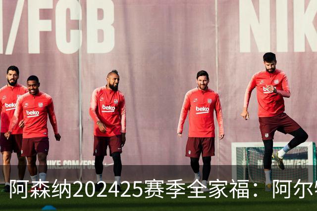 阿森纳2024/25赛季全家福：阿尔特塔&厄德高坐C位